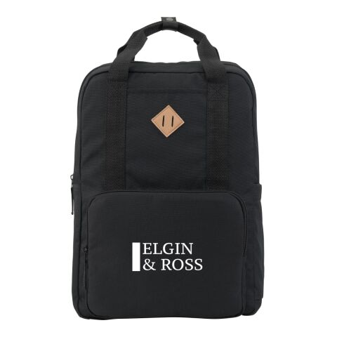 Fife Recycled 15&quot; Laptop Backpack Black | No Imprint | not available | not available