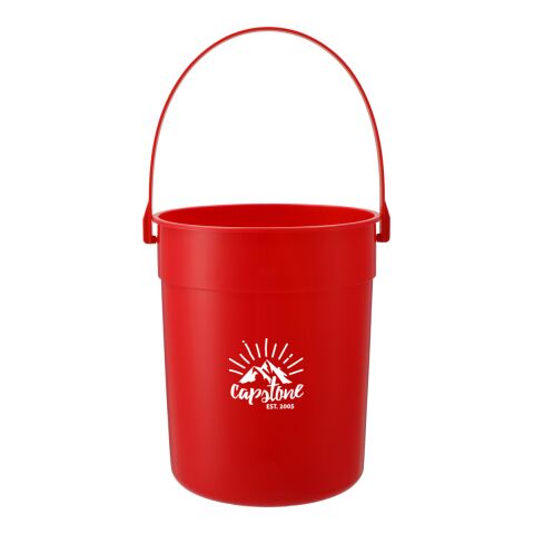 87oz Pail with Handle Red | No Imprint | not available | not available