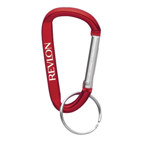 Small Carabiner Key Ring Standard | Red | No Imprint | not available | not available