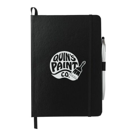 6&quot; x 8.5&quot; Crown Journal with Pen-Stylus Standard | Black | No Imprint | not available | not available