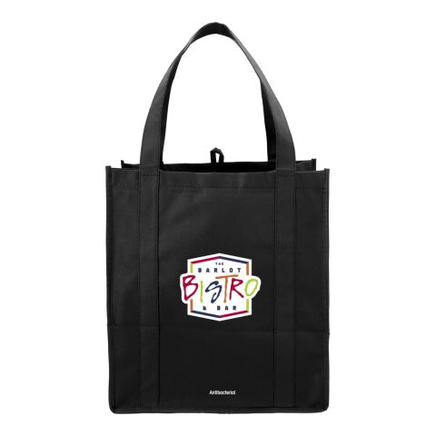 Grocery Tote with Antibacterial Additive Standard | Black | No Imprint | not available | not available