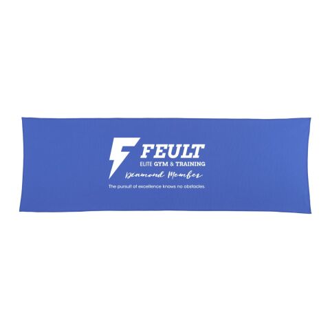 Recycled PET Eco Cooling Fitness Towel Standard | Blue | No Imprint | not available | not available