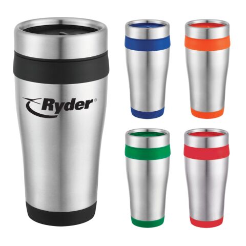 Carmel 16oz Travel Tumbler Standard | Stainless Steel-Black | No Imprint | not available | not available