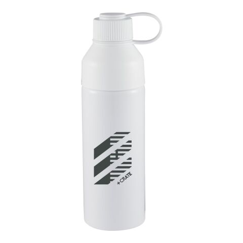 DUO 26oz Recycled Aluminum Bottle Standard | White | No Imprint | not available | not available