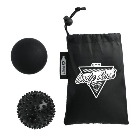 Oasis 2 Piece Massage Ball Set Black | No Imprint | not available | not available