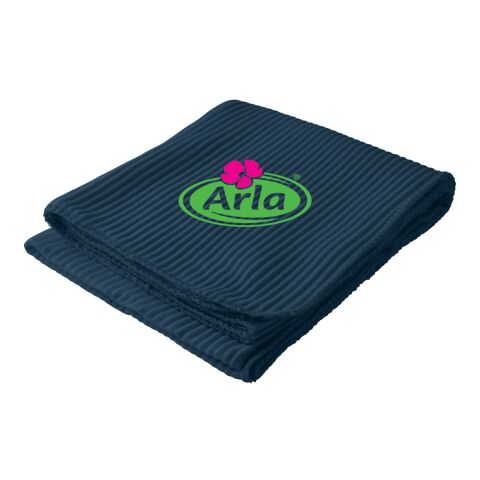 Ribbed Fleece Blanket Navy | No Imprint | not available | not available