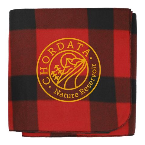 Buffalo Plaid Fleece Blanket Red-Black | No Imprint | not available | not available