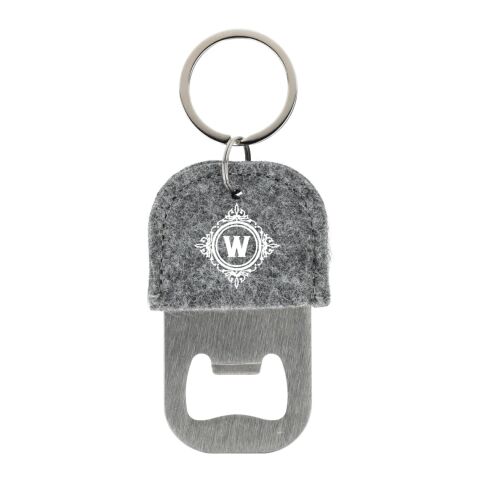 The Goods Recycled Felt Bottle Opener Standard | Gray | No Imprint | not available | not available