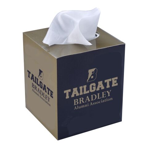 Tissue Box with Sleeve White | HP Printer | Location 1 | 4.46 Inches × 5.10 Inches