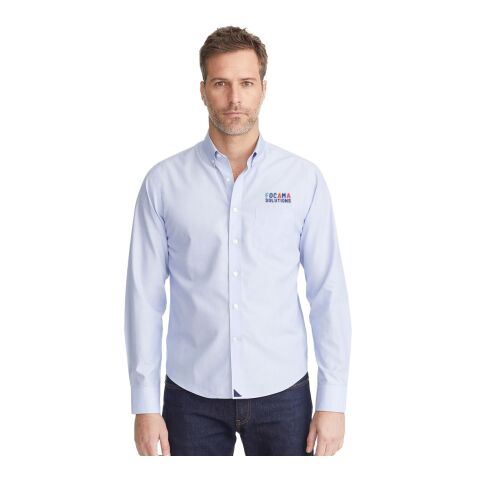 Hillside Select Wrinkle-Free Long Sleeve Shirt-Mens Standard | Blue | L | No Imprint | not available | not available