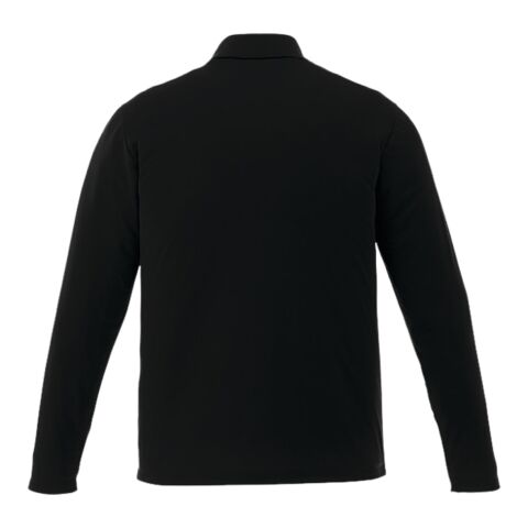 Men’s  MORI Long Sleeve Polo Tall Standard | Black | 4XL | No Imprint | not available | not available
