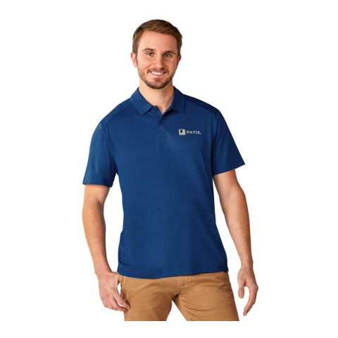 Men&#039;s AMOS Eco SS Polo Standard | Metro Blue | 3XL | No Imprint | not available | not available