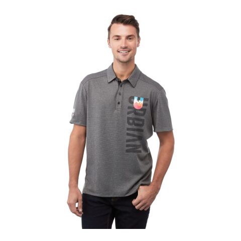 Mens SKARA SS Polo Standard | Heather Charcoal | 5XL | No Imprint | not available | not available