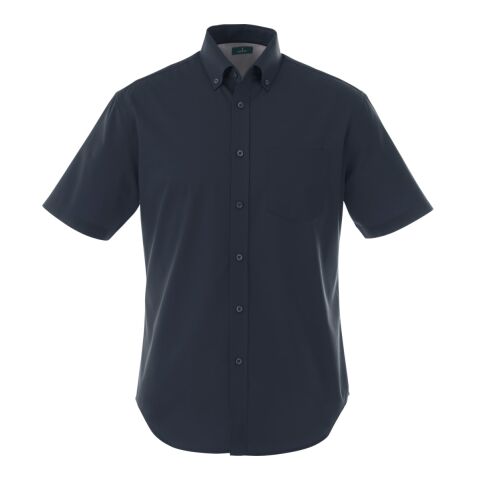 Men’s  STIRLING Short Sleeve Shirt Tall Standard | Navy Blue | 4XL | No Imprint | not available | not available