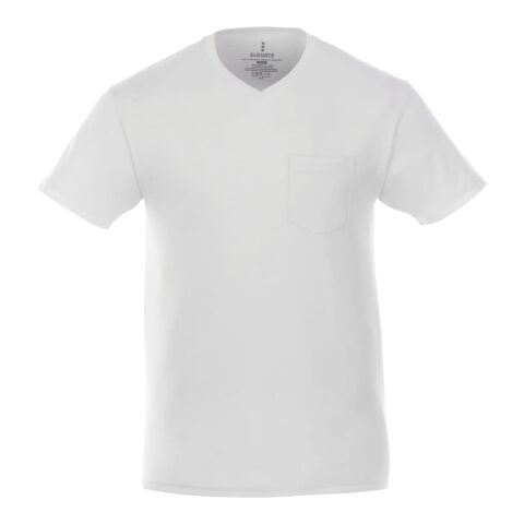 Men&#039;s MONROE Short Sleeve Pocket Tee White-White | XL | No Imprint | not available | not available