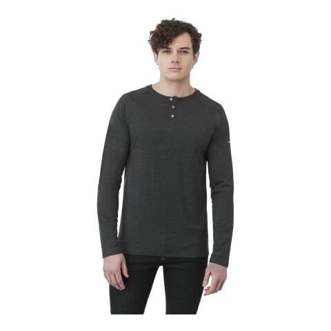 tentree TreeBlend Classic Henley Longsleeve - Men&#039;s Standard | Black | XL | No Imprint | not available | not available