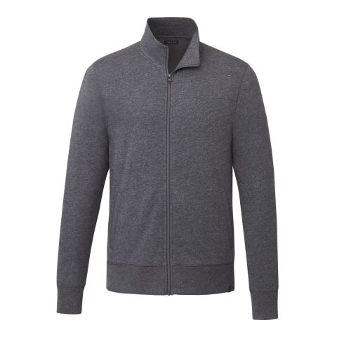 Men&#039;s ARGUS Eco Fleece Full Zip Standard | Heather Dark Charcoal | L | No Imprint | not available | not available