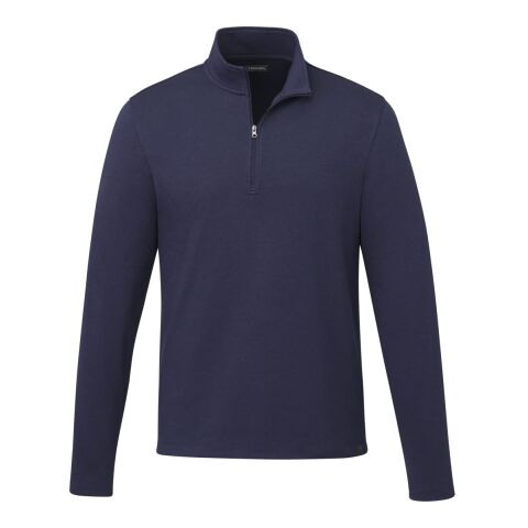 Men&#039;s RIGI Eco Knit Quarter Zip Standard | Navy | M | No Imprint | not available | not available