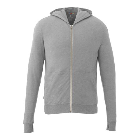 Men’s  Garner Knit Full Zip Hoody Standard | Heather Grey | S | No Imprint | not available | not available