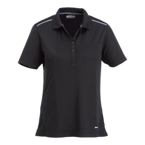 Women&#039;s Albula SS Polo Standard | Black-Steel Grey | L | No Imprint | not available | not available