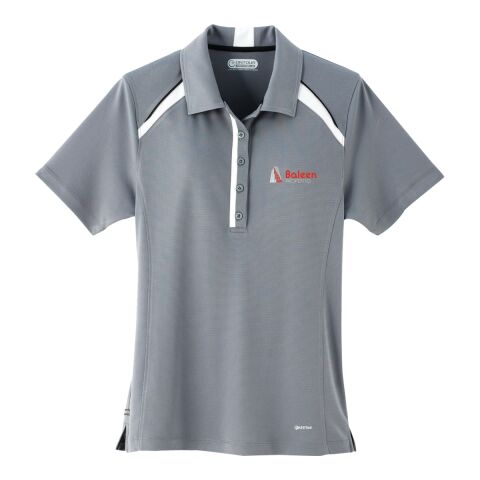 Women&#039;s  QUINN SS POLO Standard | Steel Grey-Black-White | XL | No Imprint | not available | not available