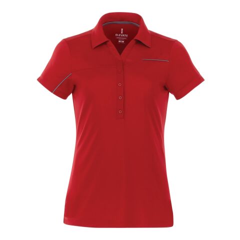 Women&#039;s WILCOX SS Polo Standard | Team Red Heather-Steel Grey | S | No Imprint | not available | not available