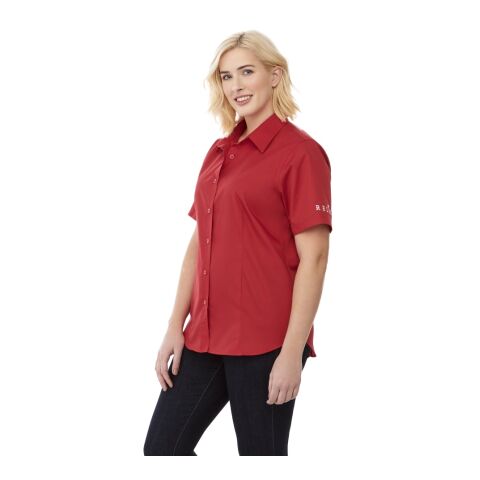 Women&#039;s STIRLING Short Sleeve Shirt Standard | Red | XS | No Imprint | not available | not available