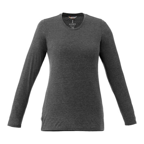 Women&#039;s Holt Long Sleeve Tee Standard | Heather Dark Charcoal | S | No Imprint | not available | not available