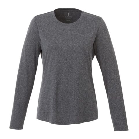 Women&#039;s PARIMA LS Tech Tee Standard | Heather Charcoal | M | No Imprint | not available | not available
