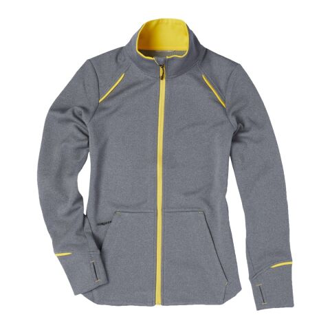 Women&#039;s TAMARACK Full Zip Jacket Standard | Yellow-Heather Charcoal | L | No Imprint | not available | not available