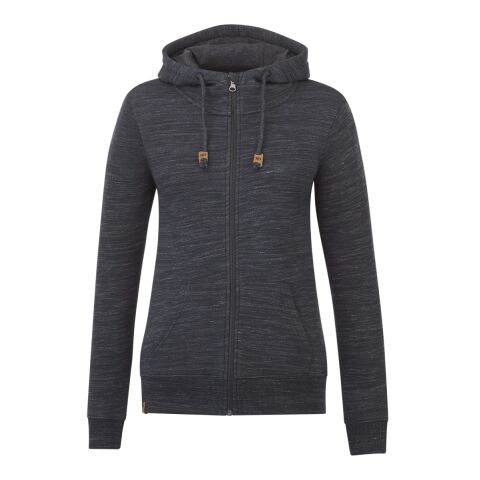 Women&#039;s Space Dye Zip Hoodie Standard | Black | M | No Imprint | not available | not available