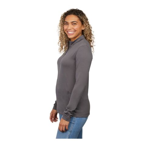 IZU EVERYTHING PERFORMANCE Eco Full Zip - Women&#039;s Charcoal | S | No Imprint | not available | not available