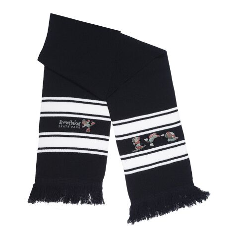 Stripe Knit Scarf Translucent Black | No Imprint | not available | not available