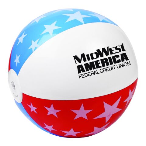 16&quot; Usa Beach Ball Standard | Red | No Imprint | not available | not available