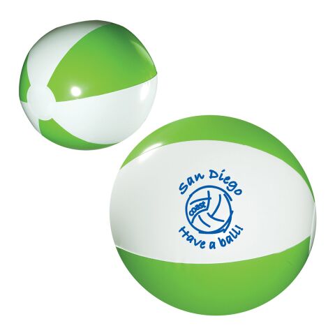 16&quot; Two-Tone Beach Ball Standard | Lime | No Imprint | not available | not available