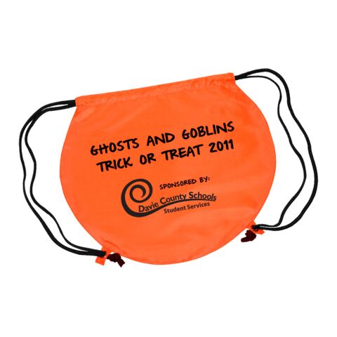 Pumpkin Drawstring Backpack Standard | Orange | No Imprint | not available | not available
