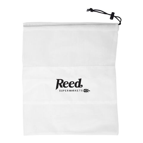 Mesh Drawcord Bag Standard | White | No Imprint | not available | not available