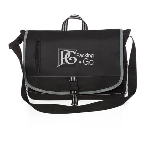 Cutting Edge Laptop Messenger Standard | Black | No Imprint | not available | not available