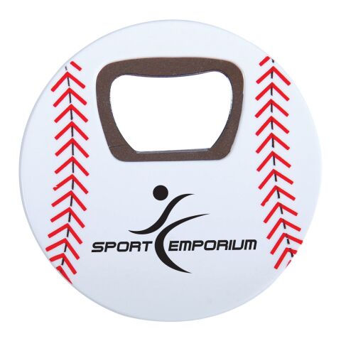 Baseball Bottle Opener Standard | White | No Imprint | not available | not available