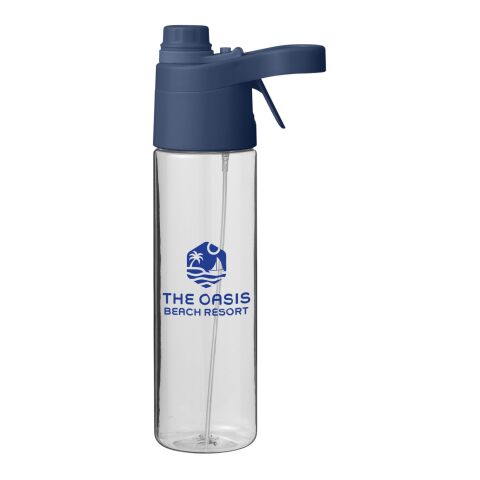 Belle Mare 20oz Misting Water Bottle Standard | Navy Blue | No Imprint | not available | not available