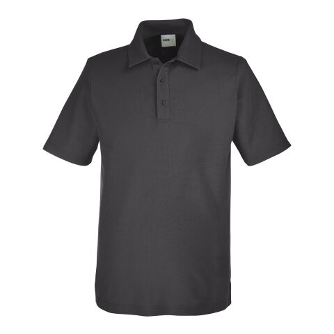 Men&#039;s Tall Fusion ChromaSoft™ Pique Polo Charcoal | CUSTOM (LT) | No Imprint | not available | not available