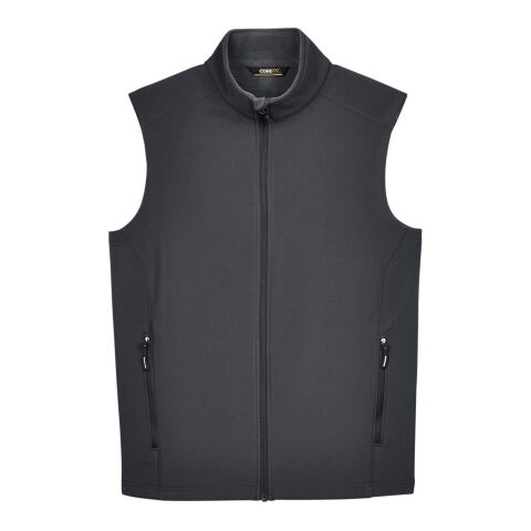 Men&#039;s Cruise Two-Layer Fleece Bonded Soft Shell Vest Charcoal | XL | No Imprint | not available | not available