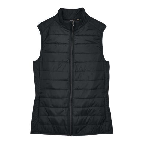 Ladies&#039; Prevail Packable Puffer Vest Black | M | No Imprint | not available | not available