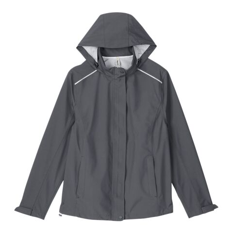 Ladies&#039; Barrier Rain Jacket Charcoal | L | No Imprint | not available | not available