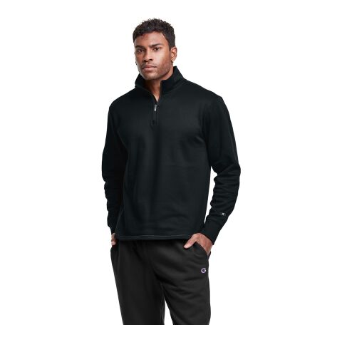 Unisex Gameday Quarter-Zip Sweatshirt Black | M | No Imprint | not available | not available