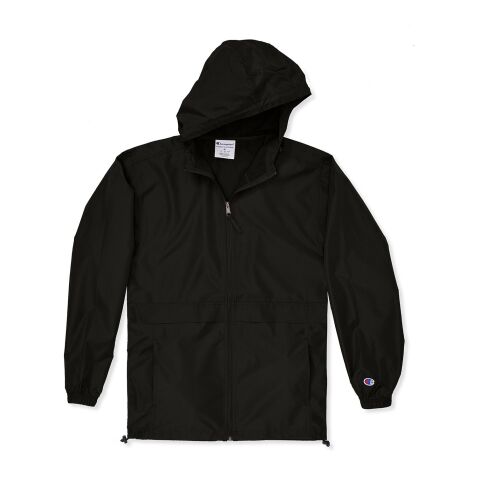 Adult Full-Zip Anorak Jacket Black | S | No Imprint | not available | not available