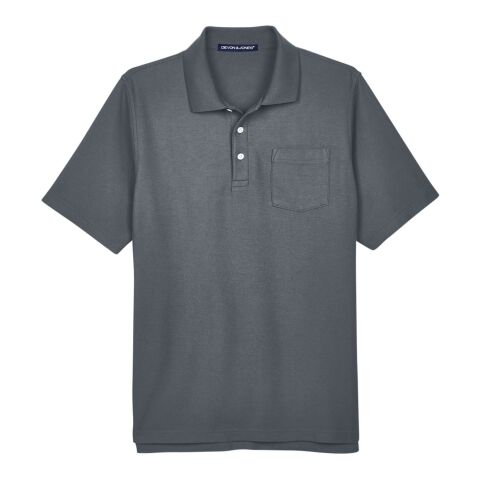 Men&#039;s DRYTEC20™ Performance Pocket Polo Graphite | M | No Imprint | not available | not available