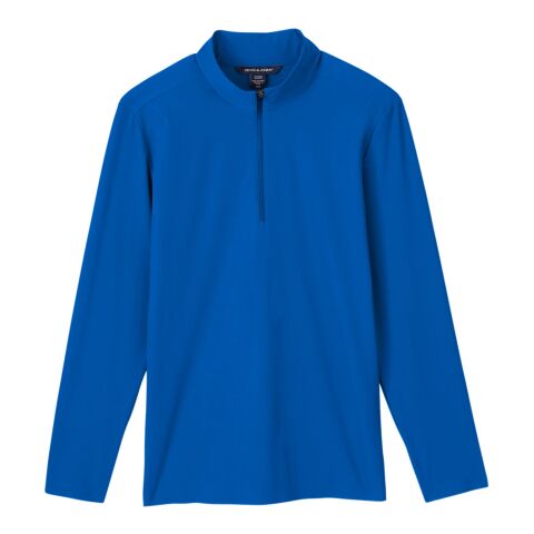 CrownLux Performance® Men&#039;s Windsor Welded Quarter-Zip Blue | S | No Imprint | not available | not available