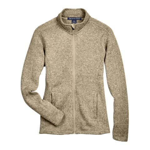 Ladies&#039; Bristol Full-Zip Sweater Fleece Jacket Khaki | M | No Imprint | not available | not available