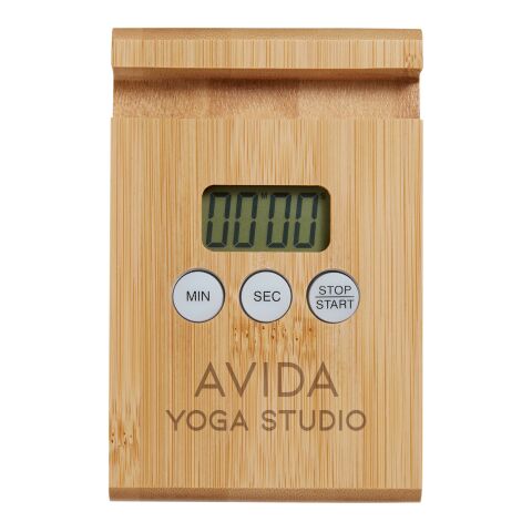 Home &amp; Table Bamboo Timer &amp; Stand Standard | Brass | No Imprint | not available | not available